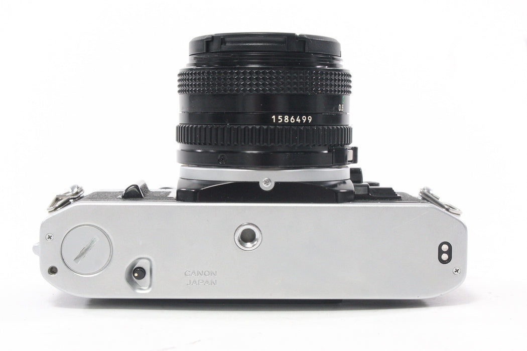 Canon AE-1 35mm SLR Camera with 50mm f/1.8 Lens