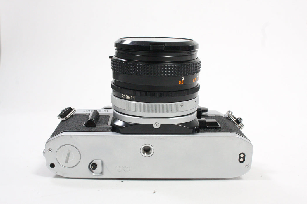 Canon AE-1 35mm SLR Camera with 50mm f/1.8 SC Lens