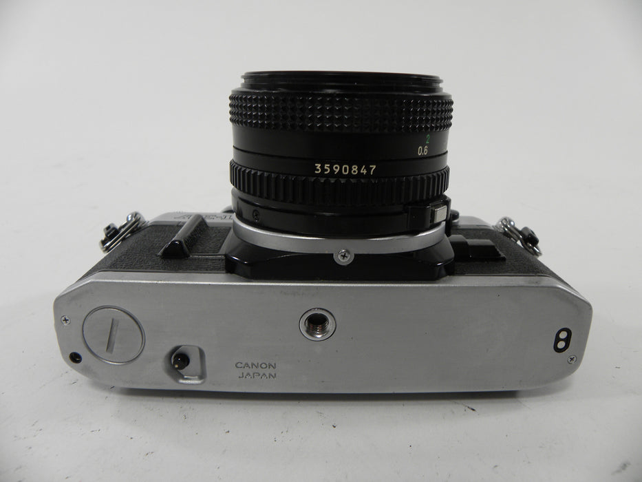 Canon AE-1 35mm SLR w/50mm f1.8