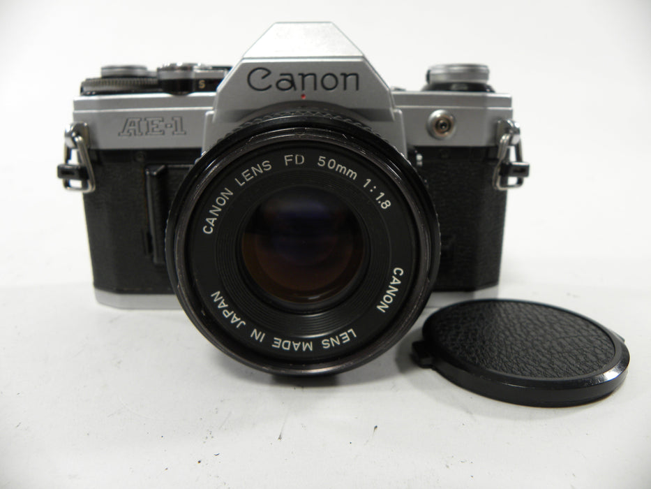 Canon AE-1 35mm SLR w/50mm f1.8