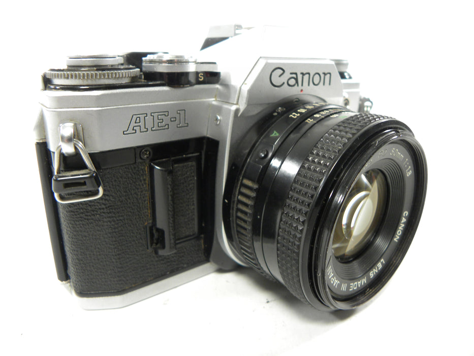 Canon AE-1 35mm SLR w/50mm f1.8