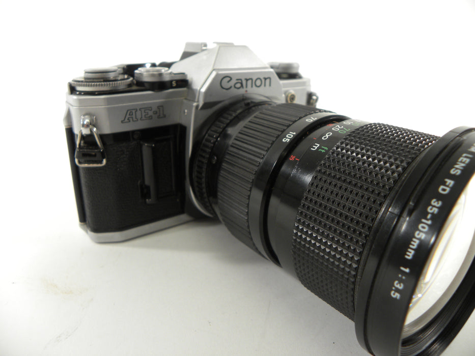 Canon AE-1 35mm SLR w/FD 35-105mm F3.5