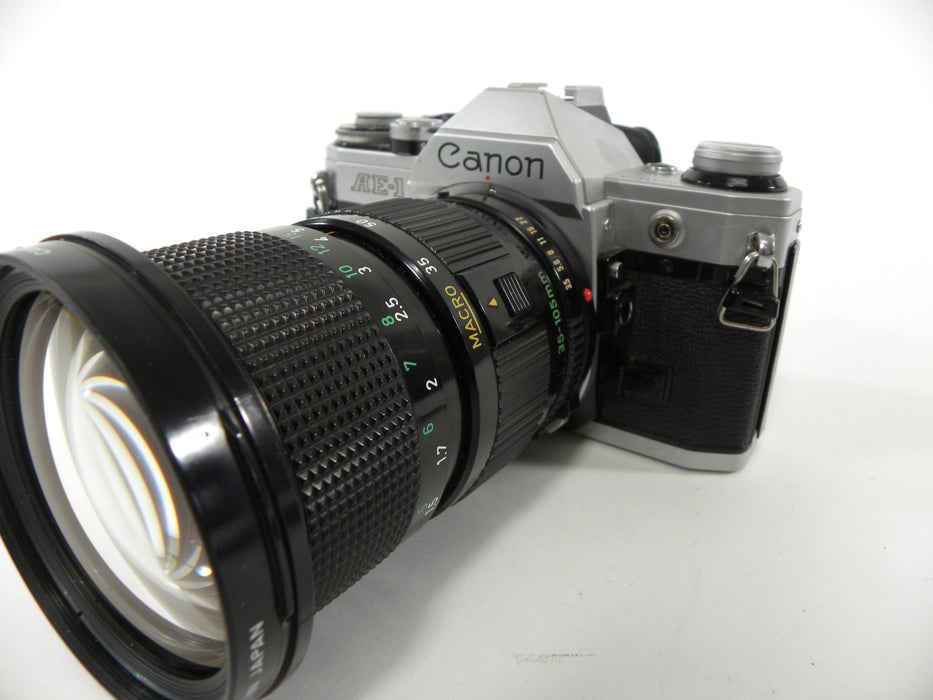 Canon AE-1 35mm SLR w/FD 35-105mm F3.5