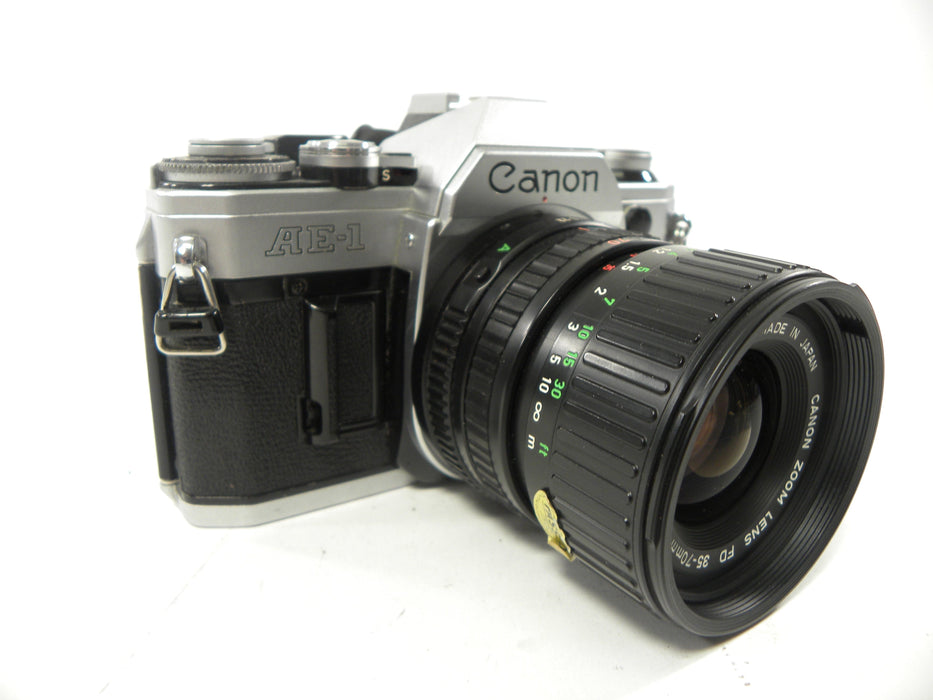 Canon AE-1 35mm SLR w/FD 35-70mm f3.5-4.5