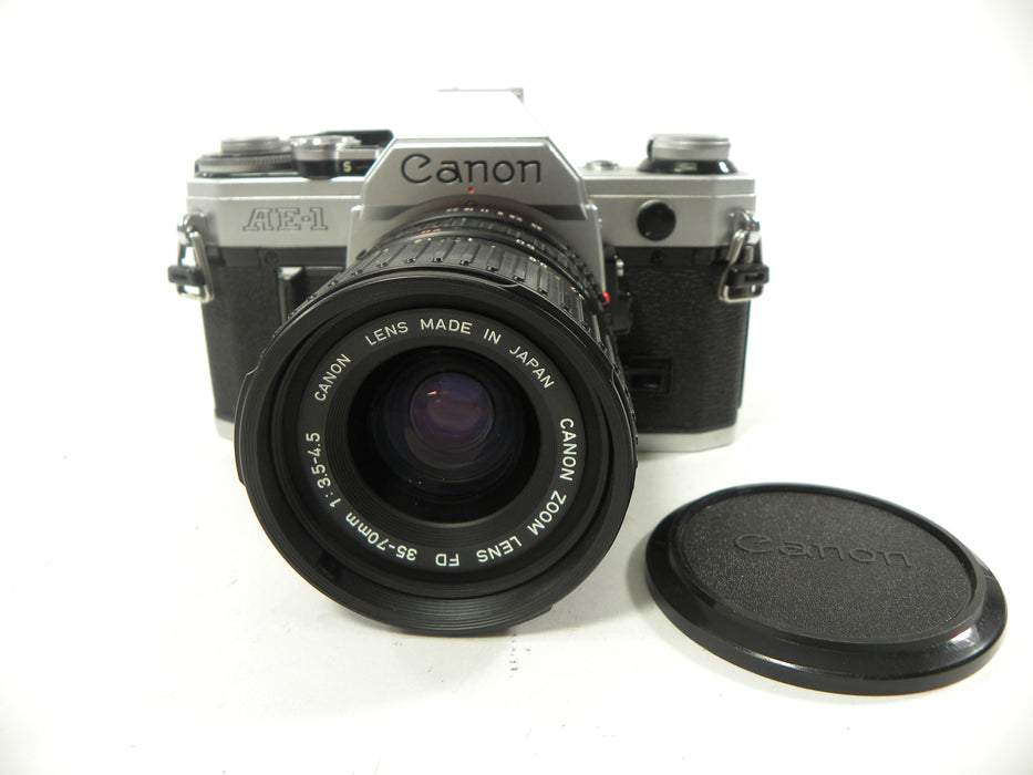 Canon AE-1 35mm SLR w/FD 35-70mm f3.5-4.5