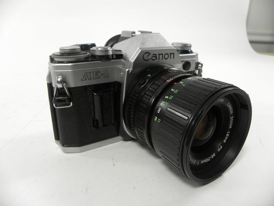 Canon AE-1 35mm SLR w/FD 35-70mm f3.5-4.5