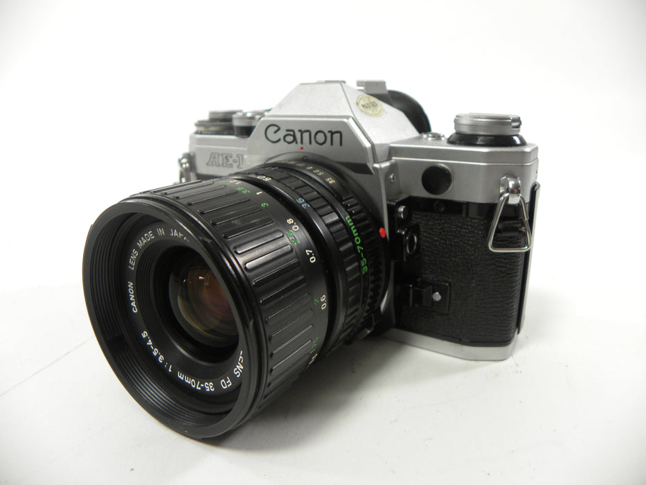 Canon AE-1 35mm SLR w/FD 35-70mm f3.5-4.5