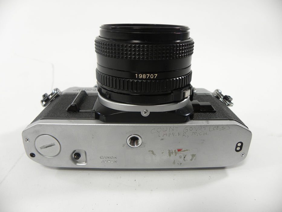 Canon AE-1 35mm SLR w/FD 50mm f1.8