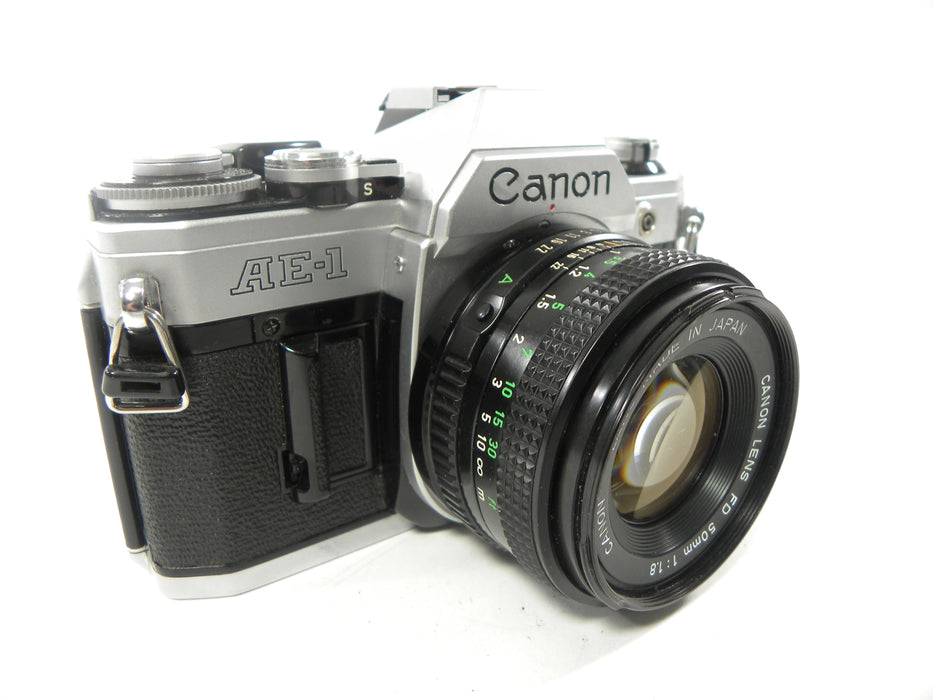 Canon AE-1 35mm SLR w/FD 50mm f1.8