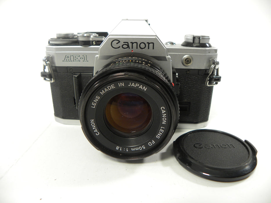 Canon AE-1 35mm SLR w/FD 50mm f1.8