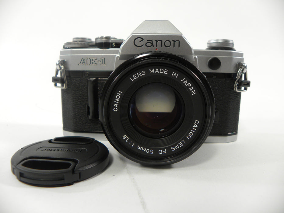 Canon AE-1 35mm SLR w/FD 50mm f1.8