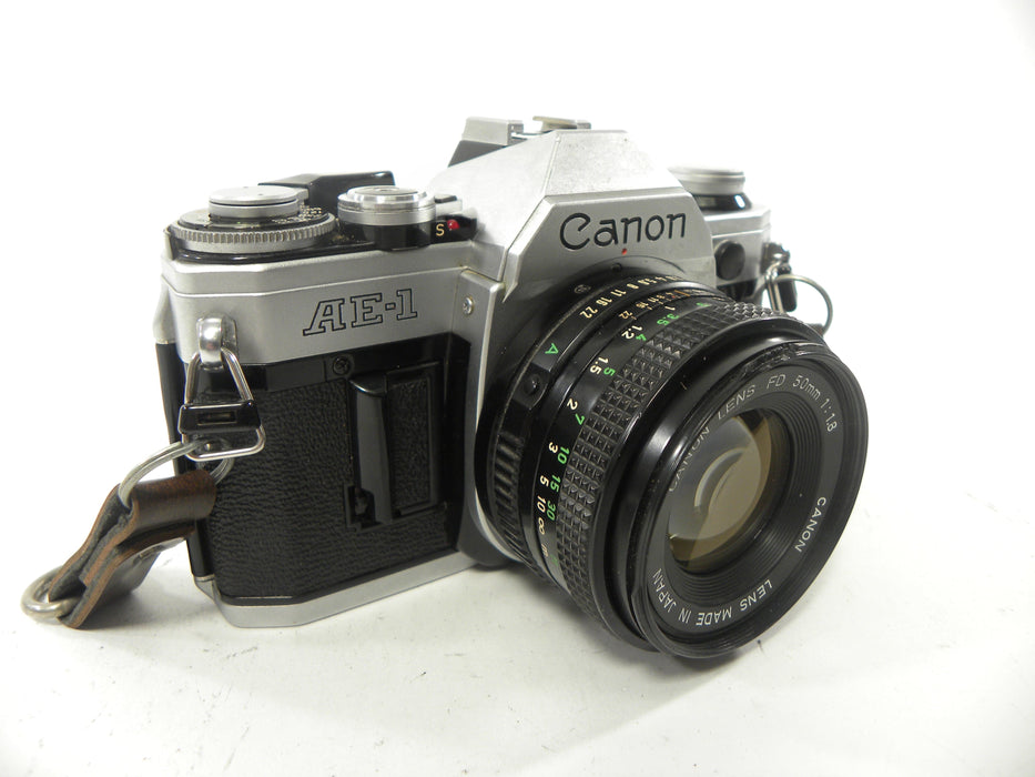 Canon AE-1 35mm SLR w/FD 50mm f1.8