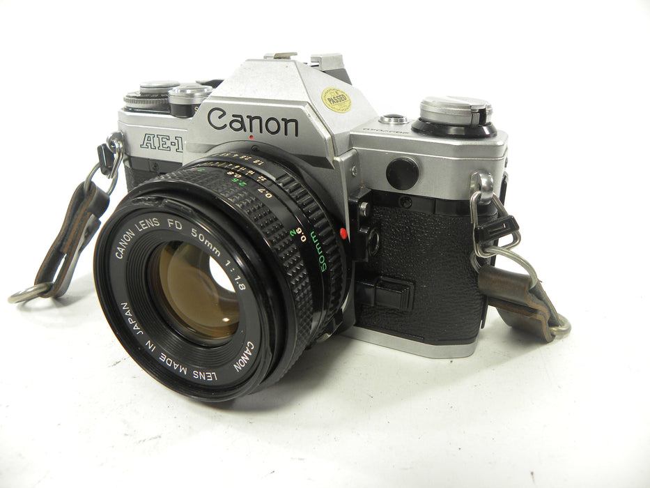 Canon AE-1 35mm SLR w/FD 50mm f1.8