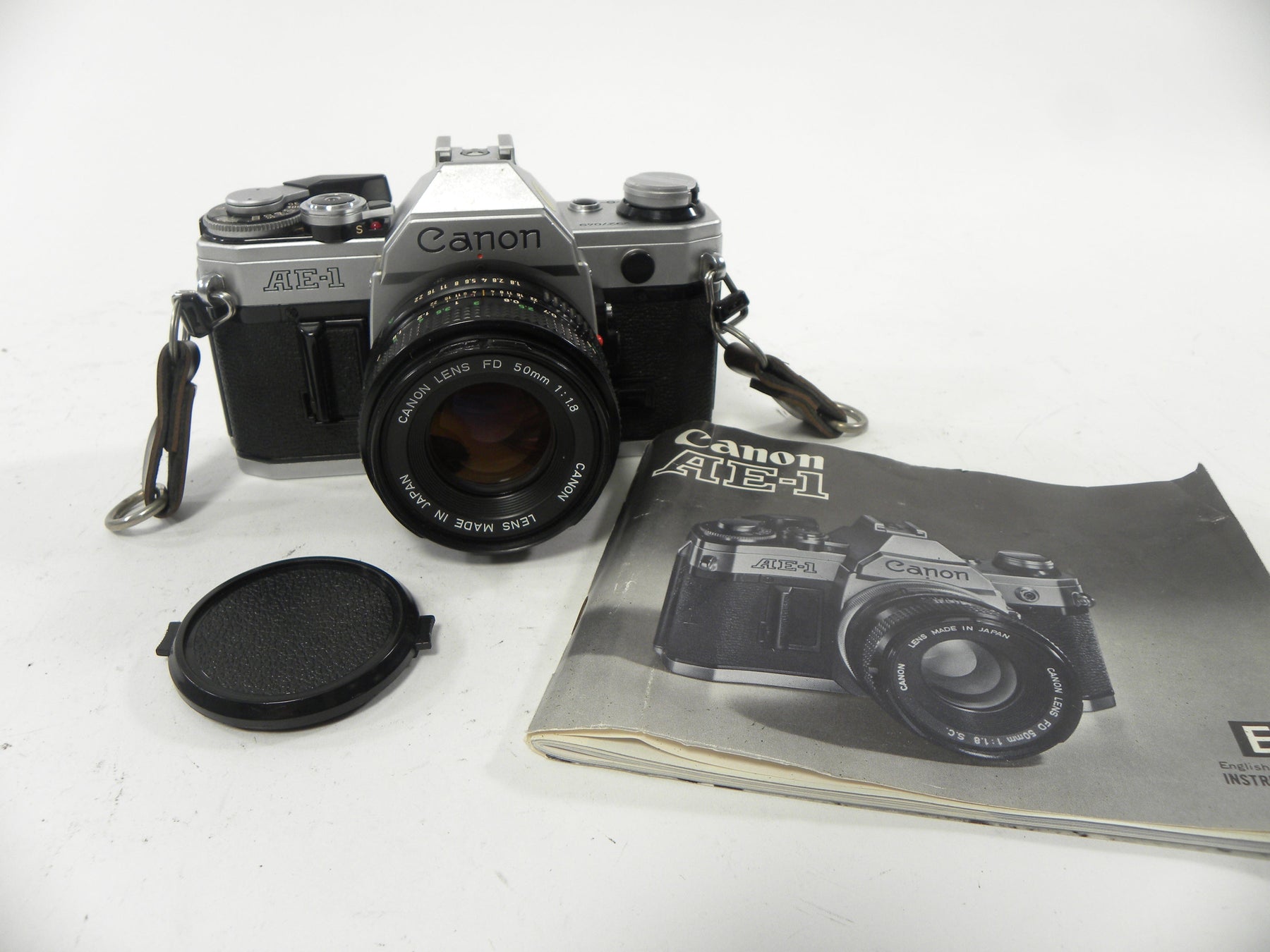 Canon AE-1 35mm SLR w/FD 50mm f1.8