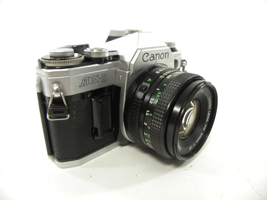 Canon AE-1 35mm SLR w/FD 50mm f1.8