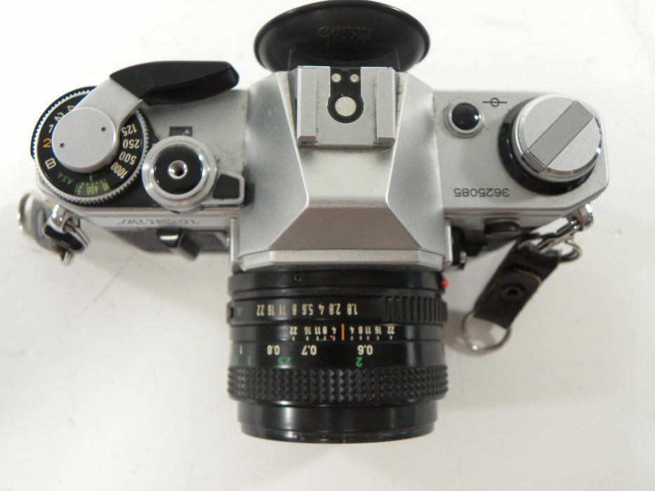Canon AE-1 35mm SLR w/FD 50mm f1.8