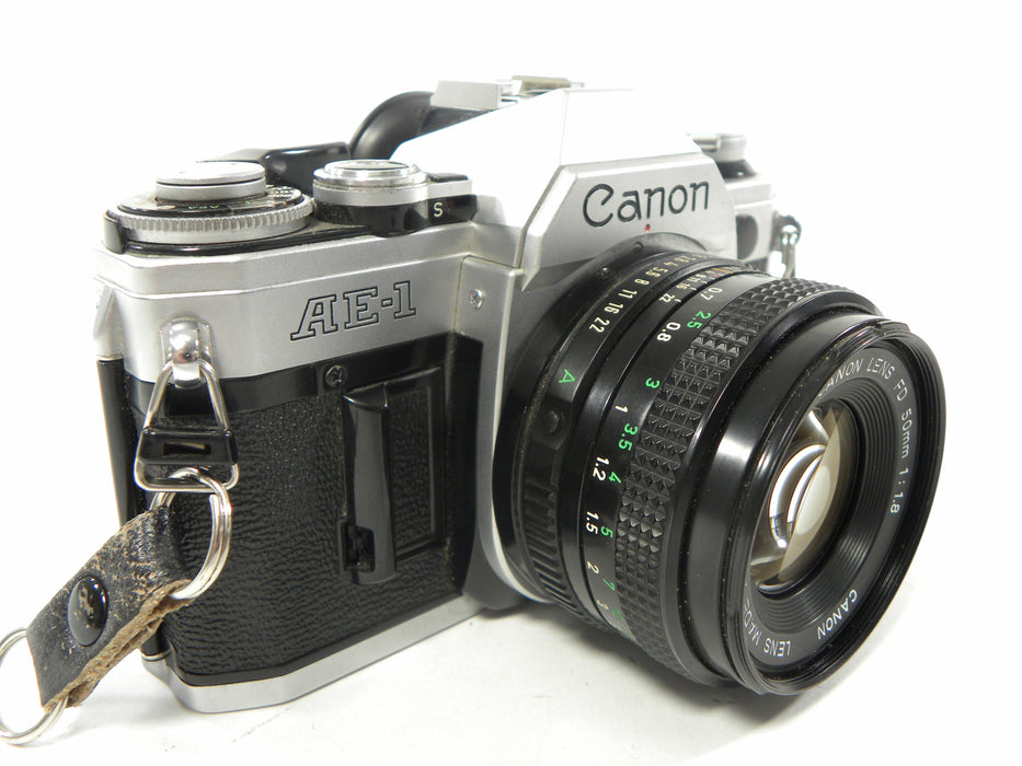 Canon AE-1 35mm SLR w/FD 50mm f1.8
