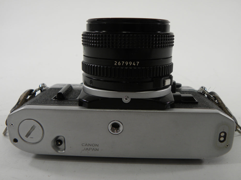 Canon AE-1 35mm SLR w/FD 50mm f1.8