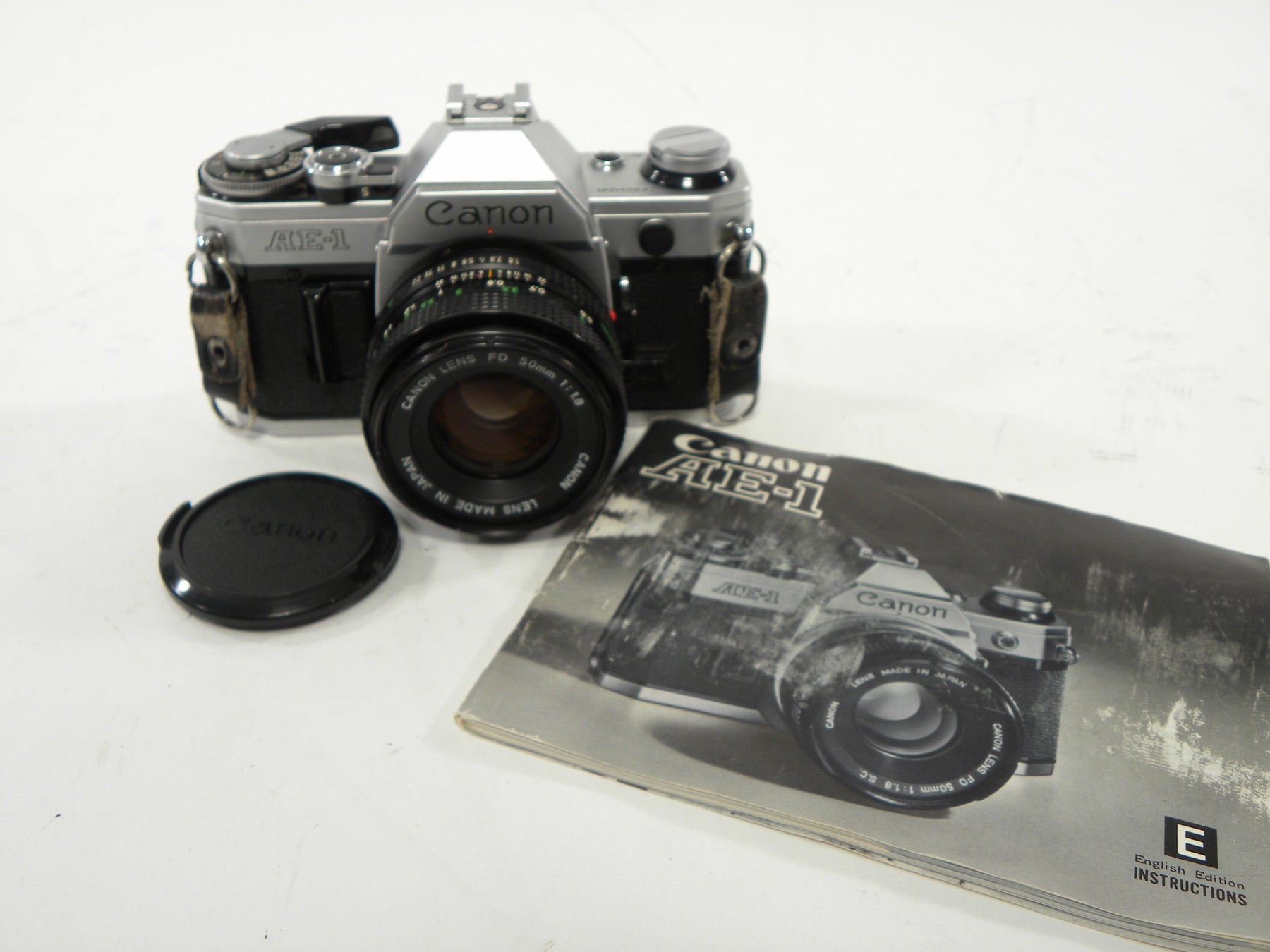 Canon AE-1 35mm SLR w/FD 50mm f1.8