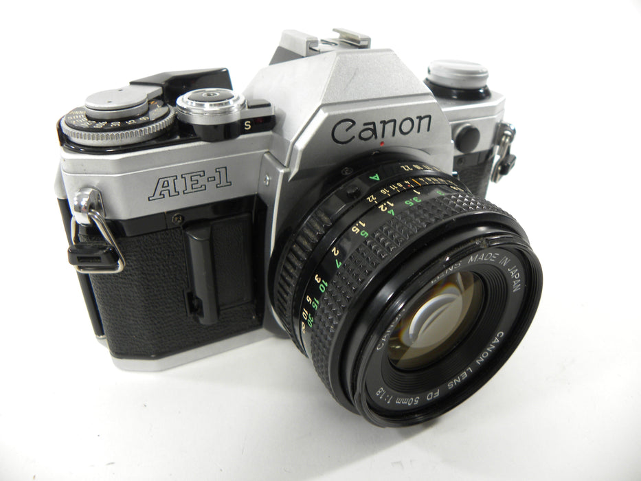 Canon AE-1 35mm SLR w/FD 50mm f1.8