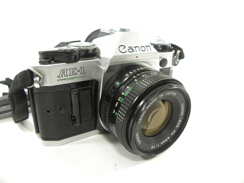 Canon AE-1 35mm SLR w/FD 50mm f1.8