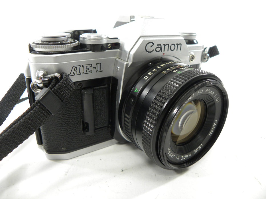 Canon AE-1 35mm SLR w/FD 50mm f1.8