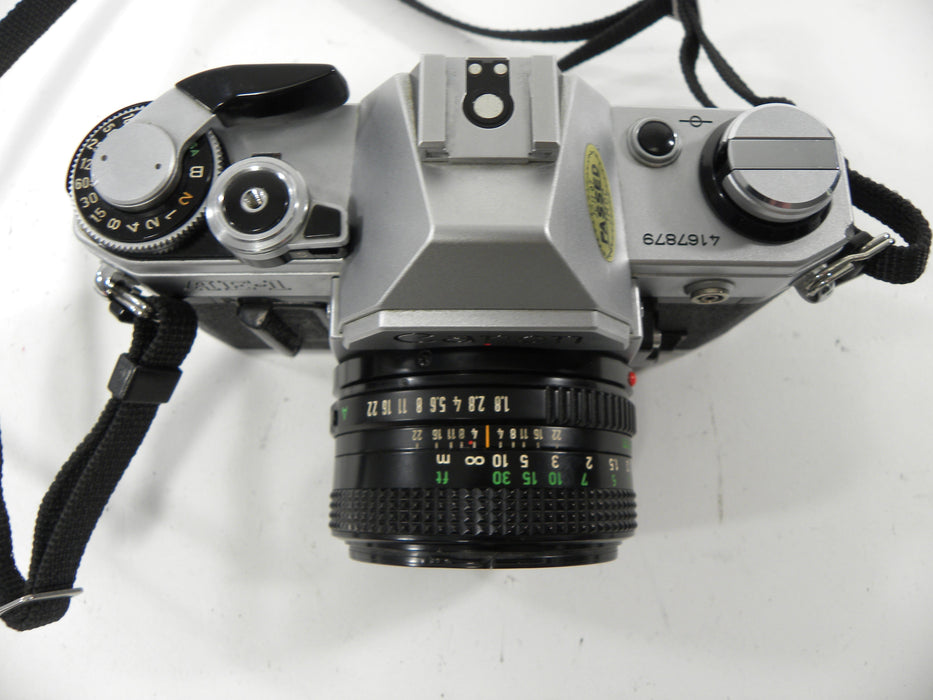 Canon AE-1 35mm SLR w/FD 50mm f1.8