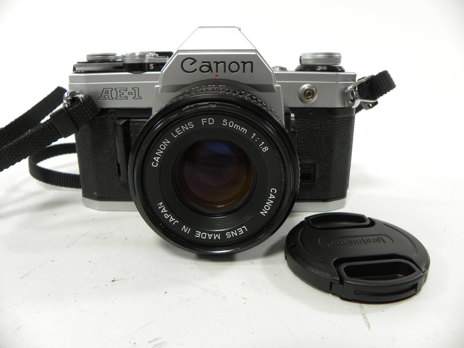 Canon AE-1 35mm SLR w/FD 50mm f1.8