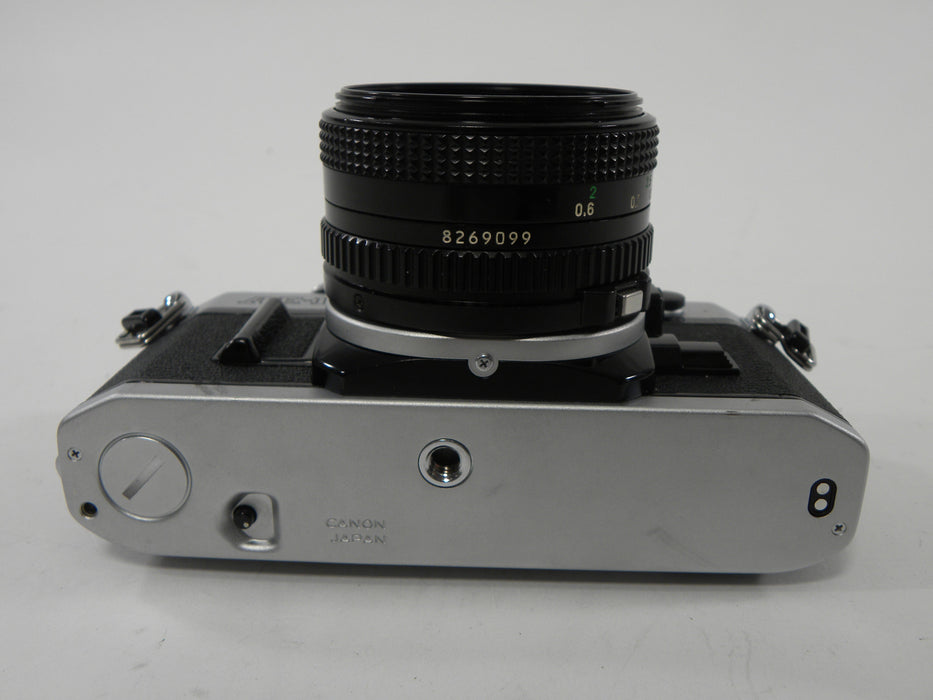 Canon AE-1 35mm SLR w/FD 50mm f1.8