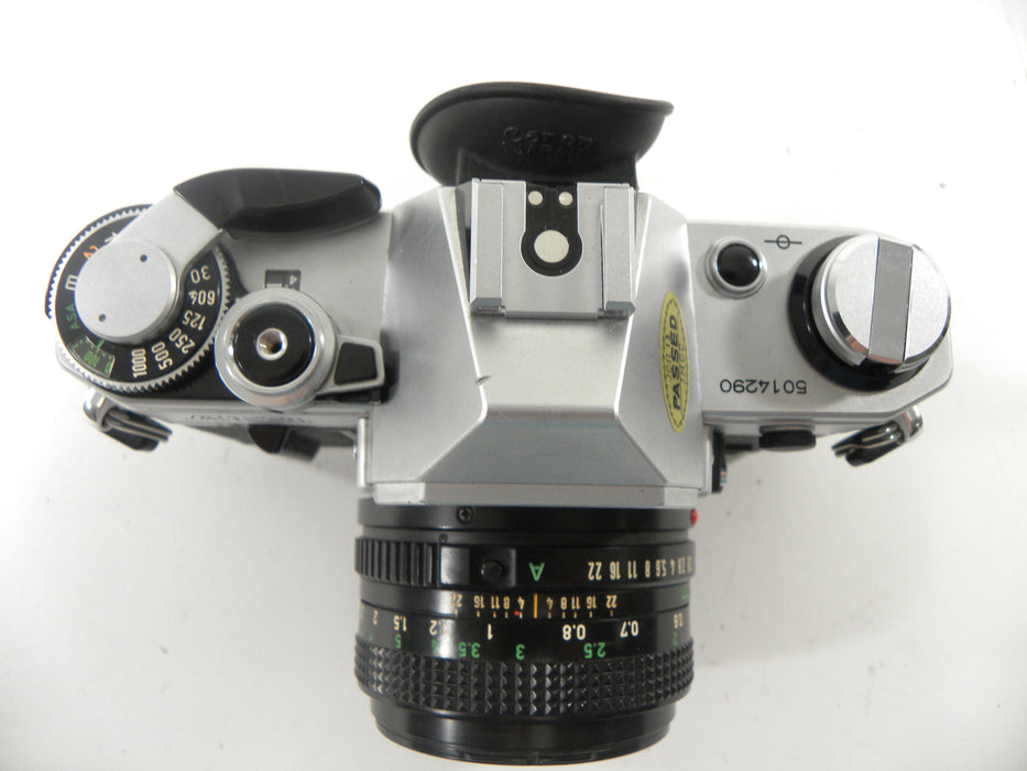 Canon AE-1 35mm SLR w/FD 50mm f1.8