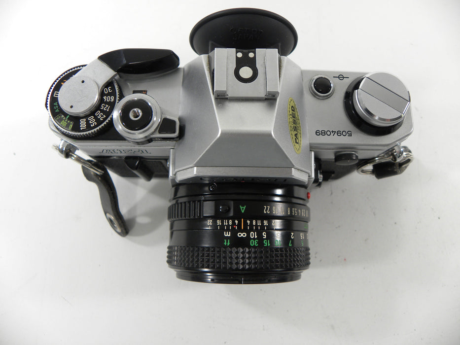 Canon AE-1 35mm SLR w/FD 50mm f1.8