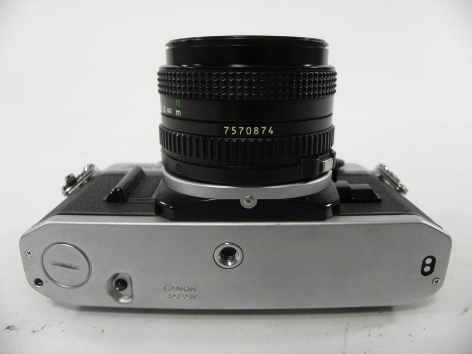 Canon AE-1 35mm SLR w/FD 50mm f1.8