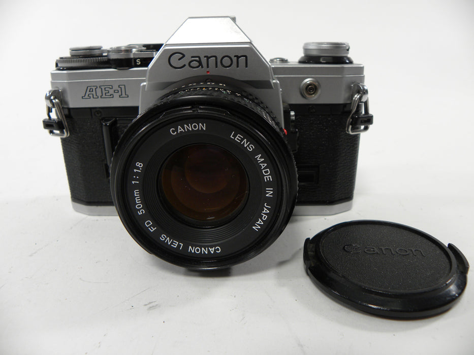Canon AE-1 35mm SLR w/FD 50mm f1.8