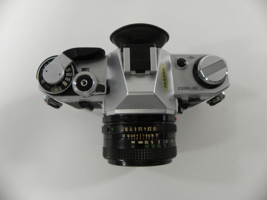Canon AE-1 35mm SLR w/FD 50mm f1.8