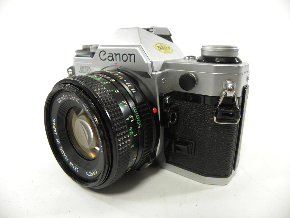 Canon AE-1 35mm SLR w/FD 50mm f1.8