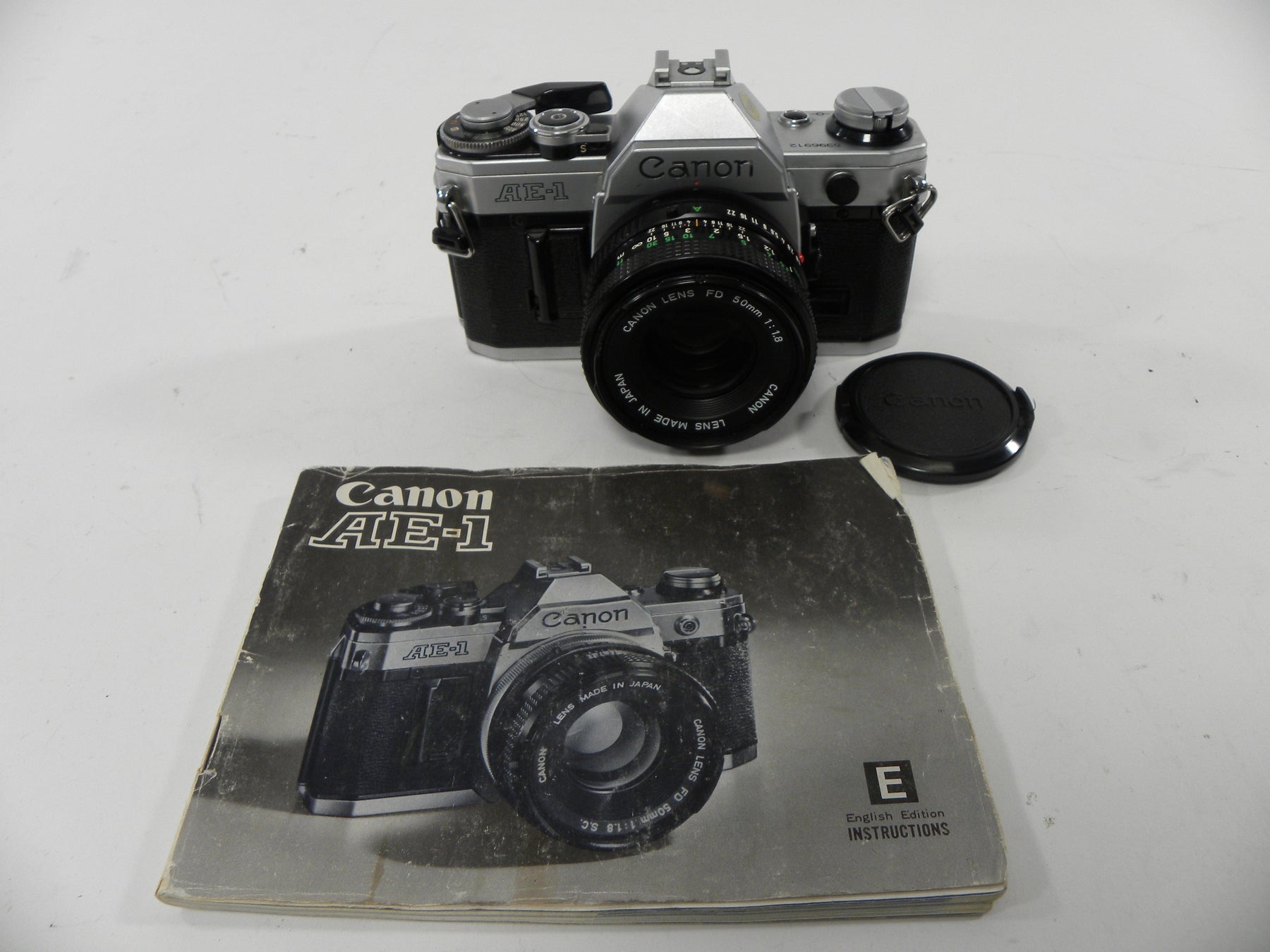 Canon AE-1 35mm SLR w/FD 50mm f1.8