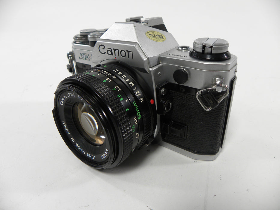 Canon AE-1 35mm SLR w/FD 50mm f1.8