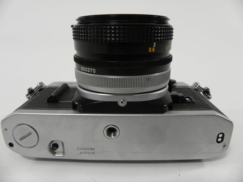 Canon AE-1 35mm SLR w/FD 50mm f1.8 S.C.