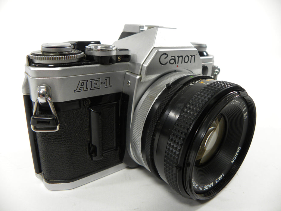 Canon AE-1 35mm SLR w/FD 50mm f1.8 S.C.