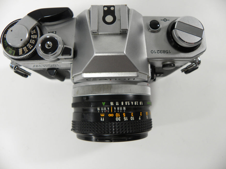 Canon AE-1 35mm SLR w/FD 50mm f1.8 S.C.