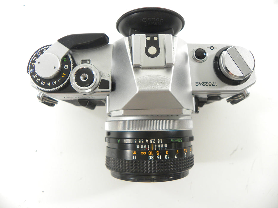 Canon AE-1 35mm SLR w/FD 50mm f1.8 S.C.
