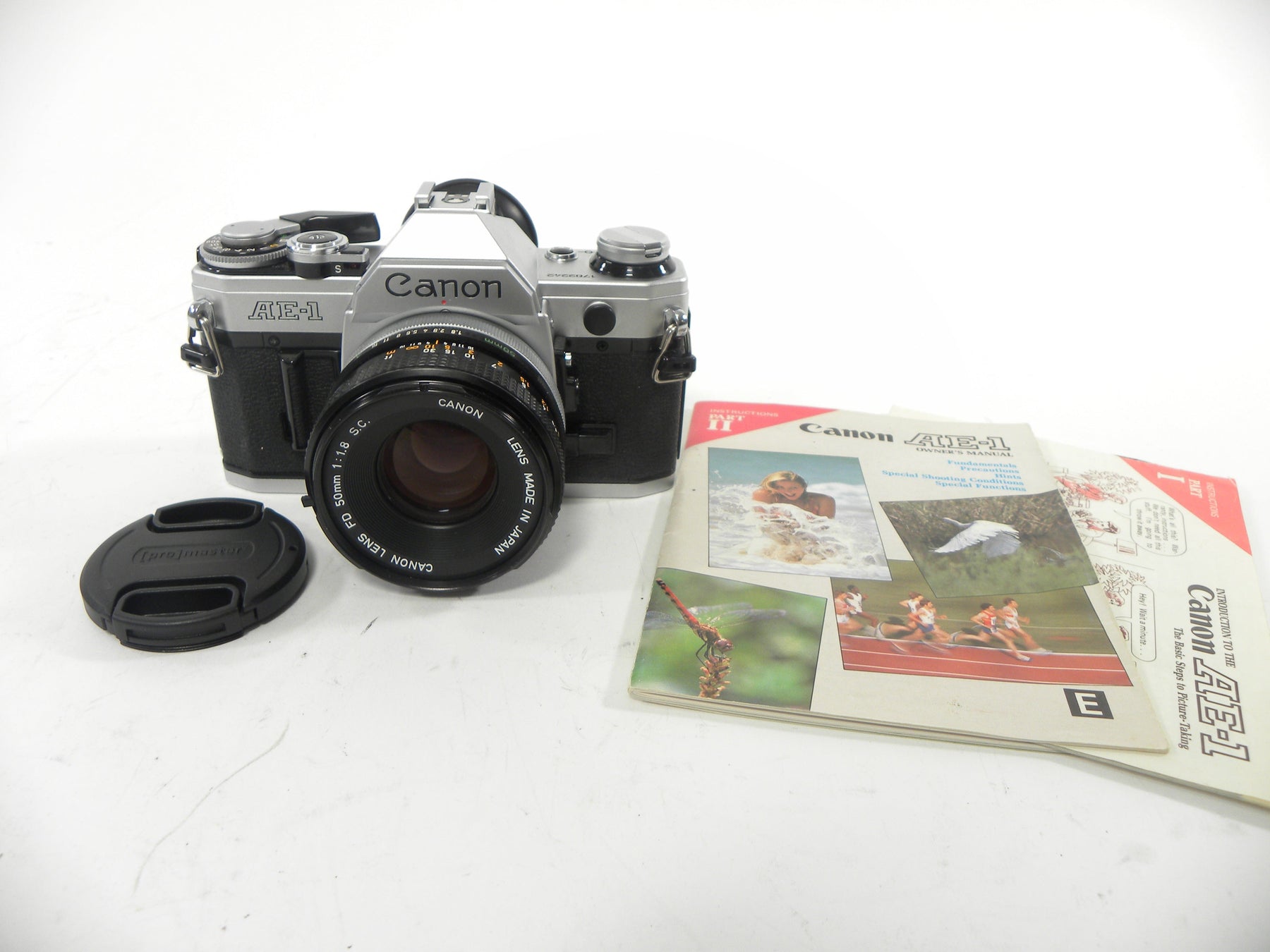 Canon AE-1 35mm SLR w/FD 50mm f1.8 S.C.