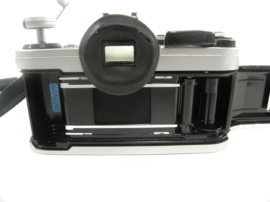 Canon AE-1 35mm SLR with a 50mm f/1.8 S.C. FD Lens