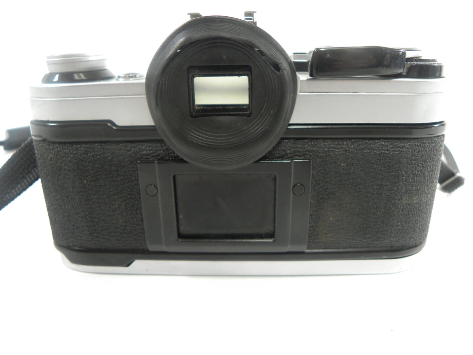 Canon AE-1 35mm SLR with a 50mm f/1.8 S.C. FD Lens