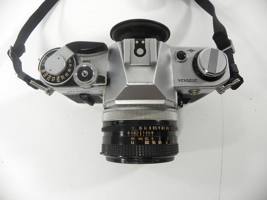 Canon AE-1 35mm SLR w/FD 50mm f1.8 S.C.