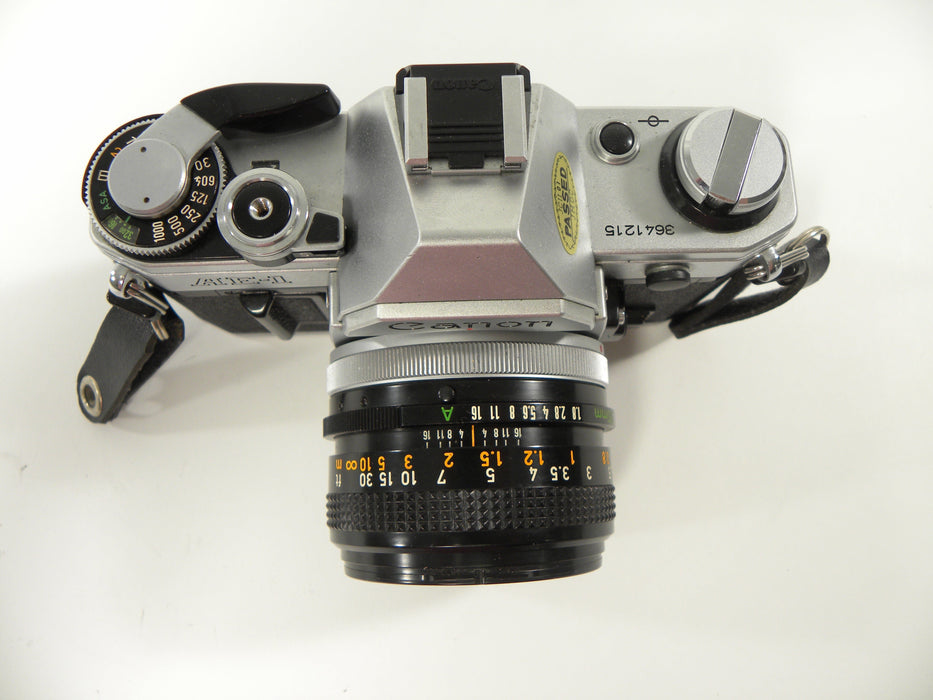 Canon AE-1 35mm SLR w/FD 50mm f1.8 S.C.