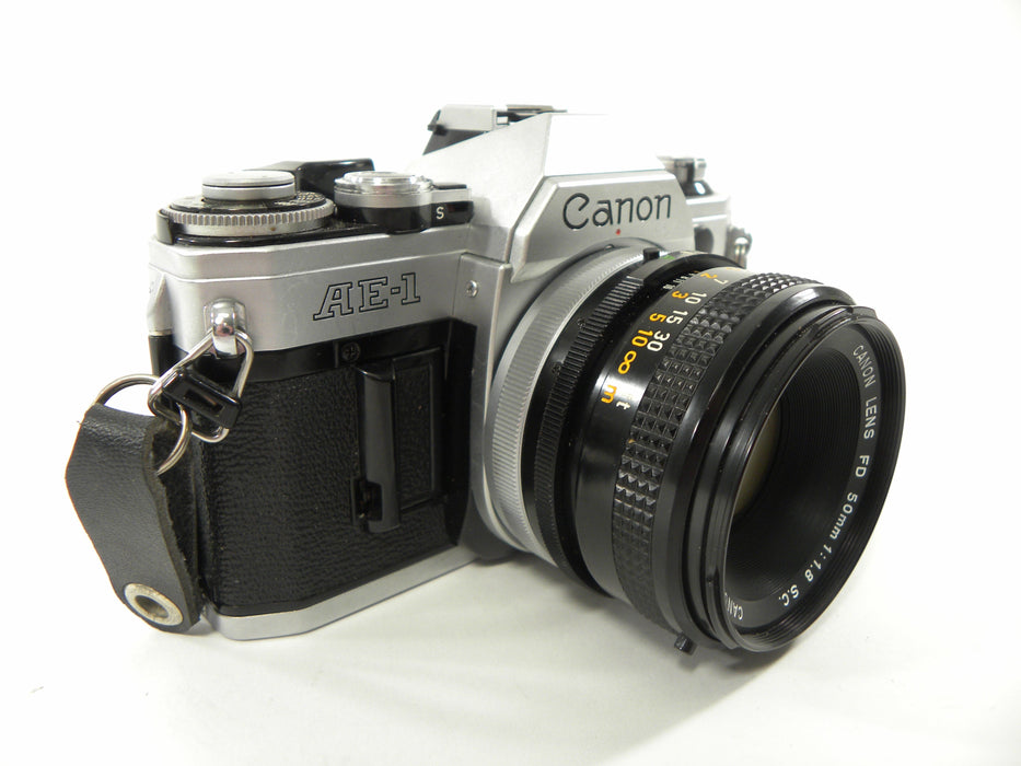 Canon AE-1 35mm SLR w/FD 50mm f1.8 S.C.