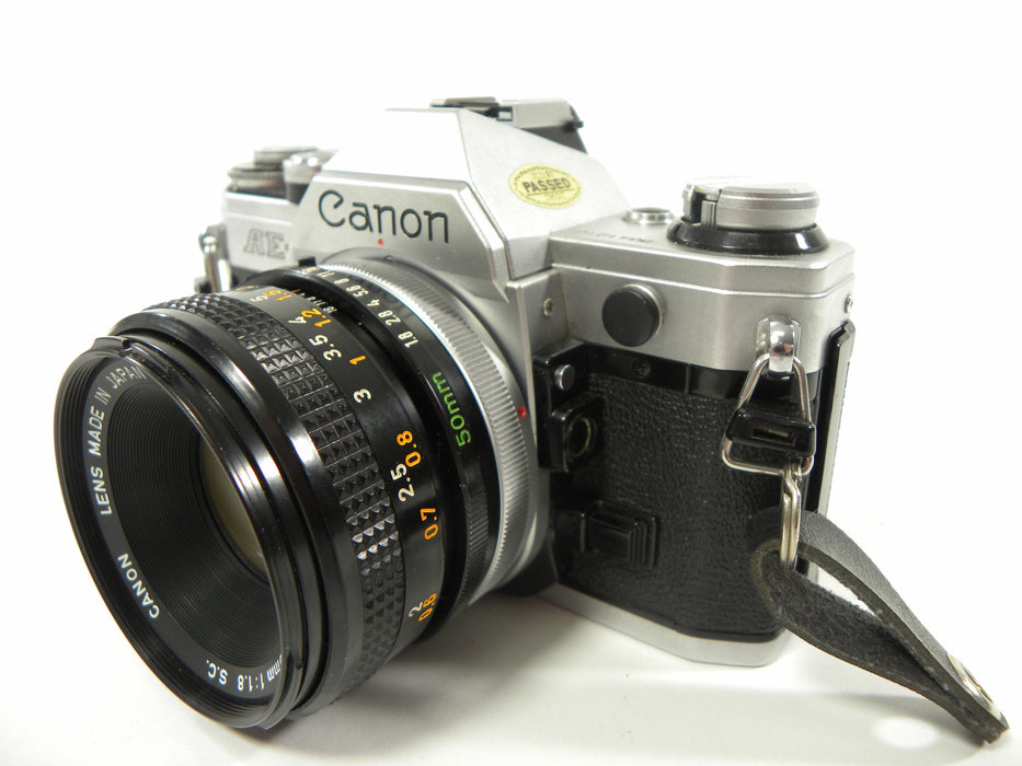 Canon AE-1 35mm SLR w/FD 50mm f1.8 S.C.