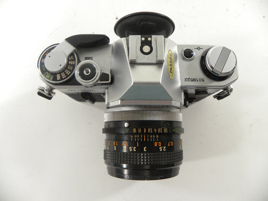 Canon AE-1 35mm SLR w/FD 50mm f1.8 S.C.