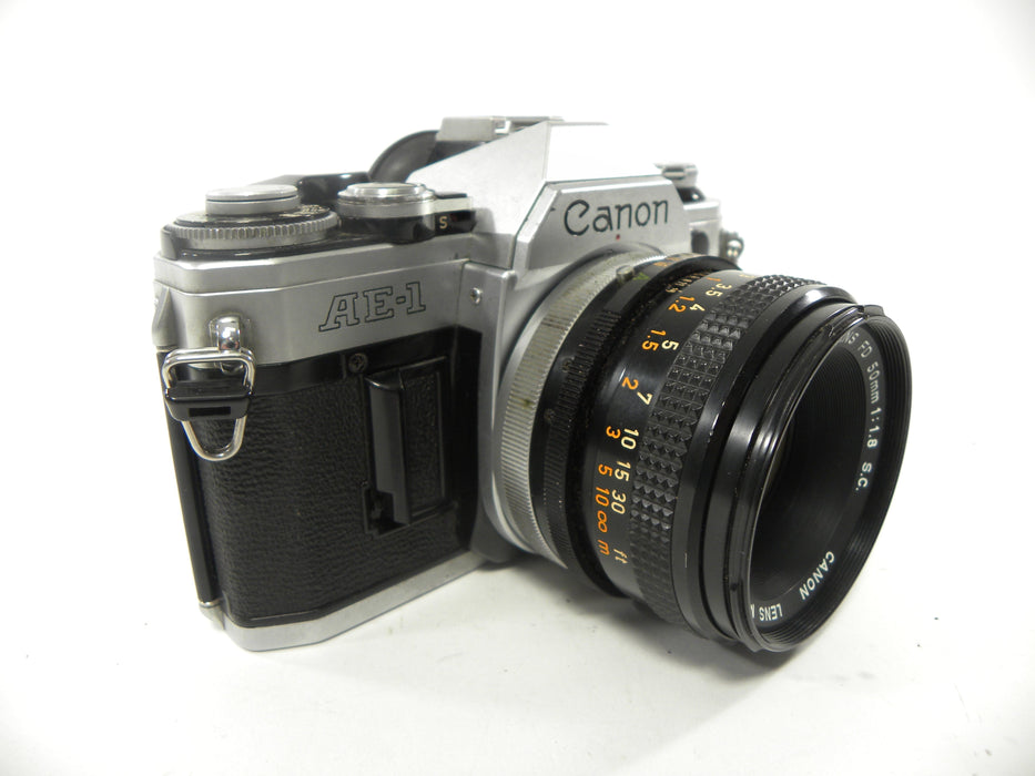Canon AE-1 35mm SLR w/FD 50mm f1.8 S.C.